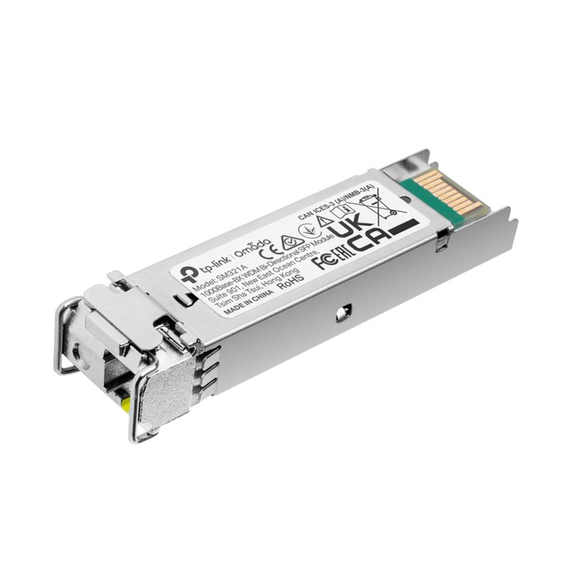 TP-Link Omada SM321A red modulo transceptor Fibra óptica 1250 Mbit/s SFP TP-Link Omada SM321A red modulo transceptor Fibra óptica 1250 Mbit/s SFP