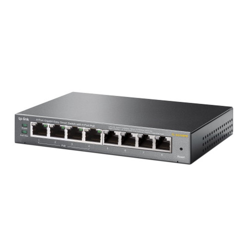 TP-Link TL-SG108PE switch No administrado L2 Gigabit Ethernet (10/100/1000) Energía sobre Ethernet (PoE) Negro TP-Link TL-SG108PE switch No administrado L2 Gigabit Ethernet (10/100/1000) Energía sobre Ethernet (PoE) Negro - Imagen 3
