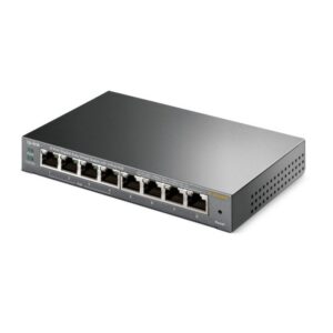 TP-Link TL-SG108PE switch No administrado L2 Gigabit Ethernet (10/100/1000) Energía sobre Ethernet (PoE) Negro TP-Link TL-SG108PE switch No administrado L2 Gigabit Ethernet (10/100/1000) Energía sobre Ethernet (PoE) Negro
