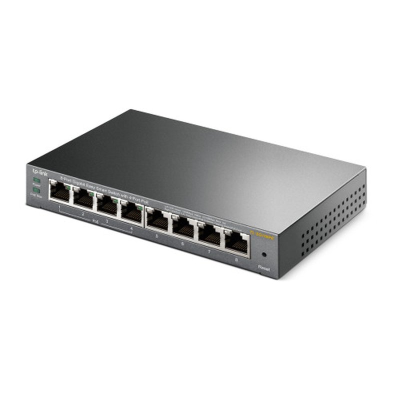 TP-Link TL-SG108PE switch No administrado L2 Gigabit Ethernet (10/100/1000) Energía sobre Ethernet (PoE) Negro TP-Link TL-SG108PE switch No administrado L2 Gigabit Ethernet (10/100/1000) Energía sobre Ethernet (PoE) Negro - Imagen 4