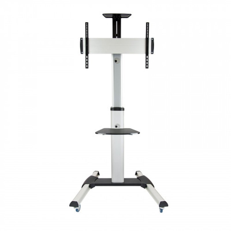 TooQ FS1870M-B soporte para pantalla de señalización 94 cm (37") Negro, Plata - Imagen 3