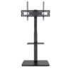 TooQ Moon Soporte de Suelo con Regulación de Altura para Pantallas 37"-75"