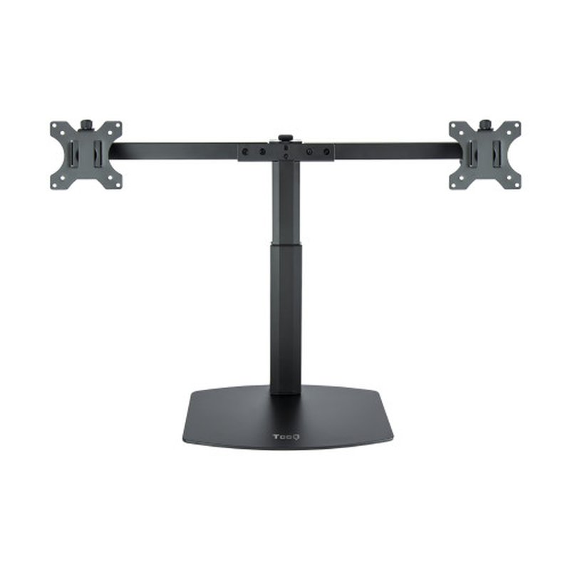 TooQ Soporte de mesa para 2 pantallas (monitor / plasma / LCD / LED) 17"-27" - Imagen 4