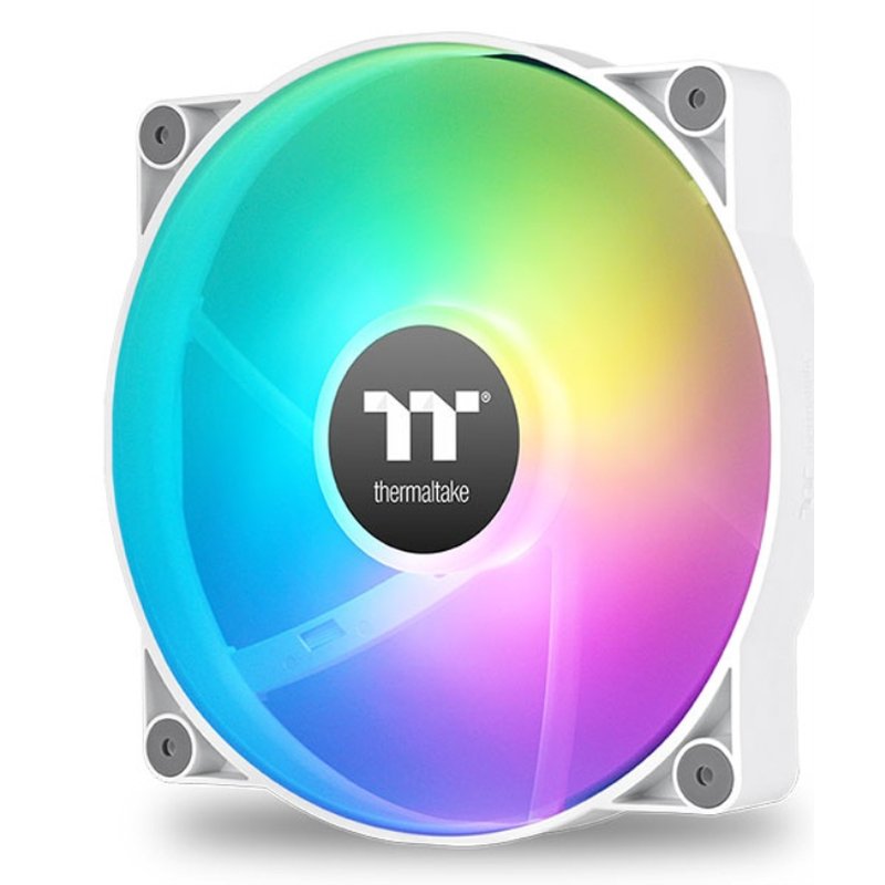 VENTILADOR CAJA THERMALTAKE CT200 1X200MM ARGB BLANCO VENTILADOR CAJA THERMALTAKE CT200 1X200MM ARGB BLANCO