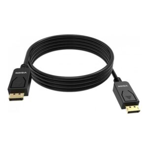 VISION 2m Black 8K DisplayPort cable