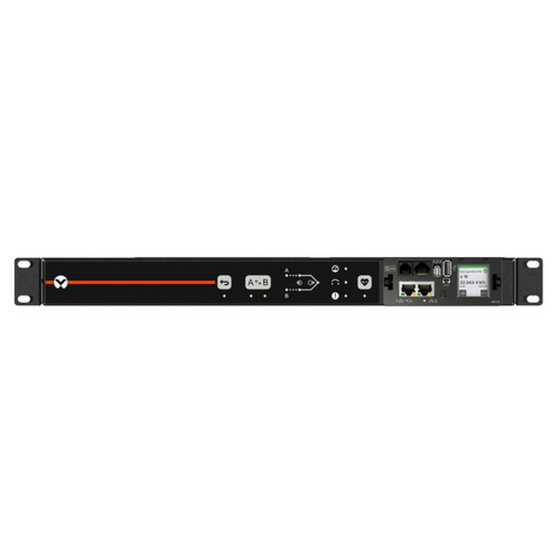 Vertiv Geist VA4U21A0 unidad de distribución de energía (PDU) 12 salidas AC 1U Negro