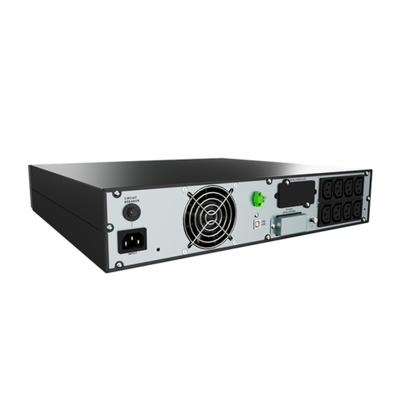 Vertiv Liebert GXE3-1000IRT2UXL sistema de alimentación ininterrumpida (UPS) Doble conversión (en línea) 1 kVA 900 W 8 salidas AC - Imagen 5