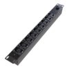 Vertiv PowerGo EP0G01A1 unidad de distribución de energía (PDU) 9 salidas AC 1U Negro Vertiv PowerGo EP0G01A1 unidad de distribución de energía (PDU) 9 salidas AC 1U Negro