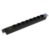 Vertiv PowerGo EP0G81A1 unidad de distribución de energía (PDU) 8 salidas AC 1U Negro
