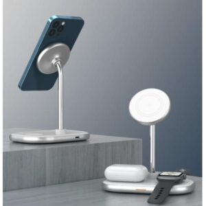 WCP-303 W CHARGER 15W QI + MAGNET