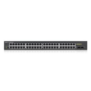 Zyxel GS1900-48HP Gestionado L2 Gigabit Ethernet (10/100/1000) Energía sobre Ethernet (PoE) Negro