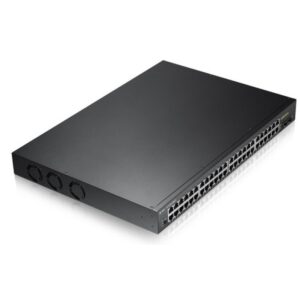 Zyxel GS1900-48HP Gestionado L2 Gigabit Ethernet (10/100/1000) Energía sobre Ethernet (PoE) Negro