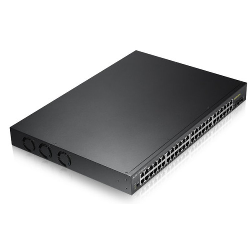 Zyxel GS1900-48HP Gestionado L2 Gigabit Ethernet (10/100/1000) Energía sobre Ethernet (PoE) Negro - Imagen 4
