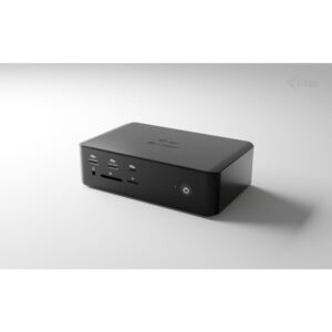 Alternative view of i-tec Thunderbolt5 Quattro Display Docking Station, 5x USB, 2.5 GLAN + Power Delivery 140W