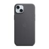 iPhone 15 Plus Finewoven Case Black iPhone 15 Plus Finewoven Case Black