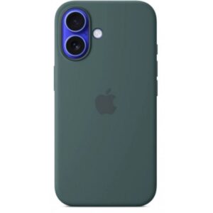 FUNDA IPHONE 16 PLUS APPLE SILICONA LAKE GREEN MAGSAFE