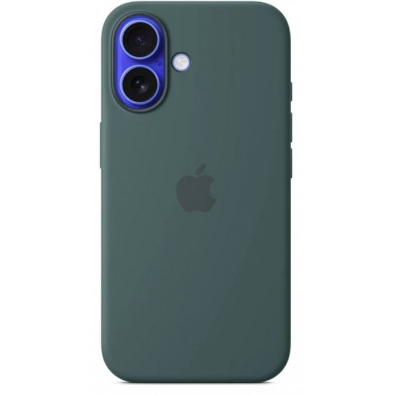 FUNDA IPHONE 16 PLUS APPLE SILICONA LAKE GREEN MAGSAFE FUNDA IPHONE 16 PLUS APPLE SILICONA LAKE GREEN MAGSAFE