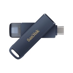 iXpand Phone Drive 128GB USB-C Metal Sky