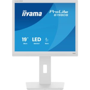 iiyama ProLite B1980S-W1 pantalla para PC 48,3 cm (19") 1280 x 1024 Pixeles SVGA LED Blanco
