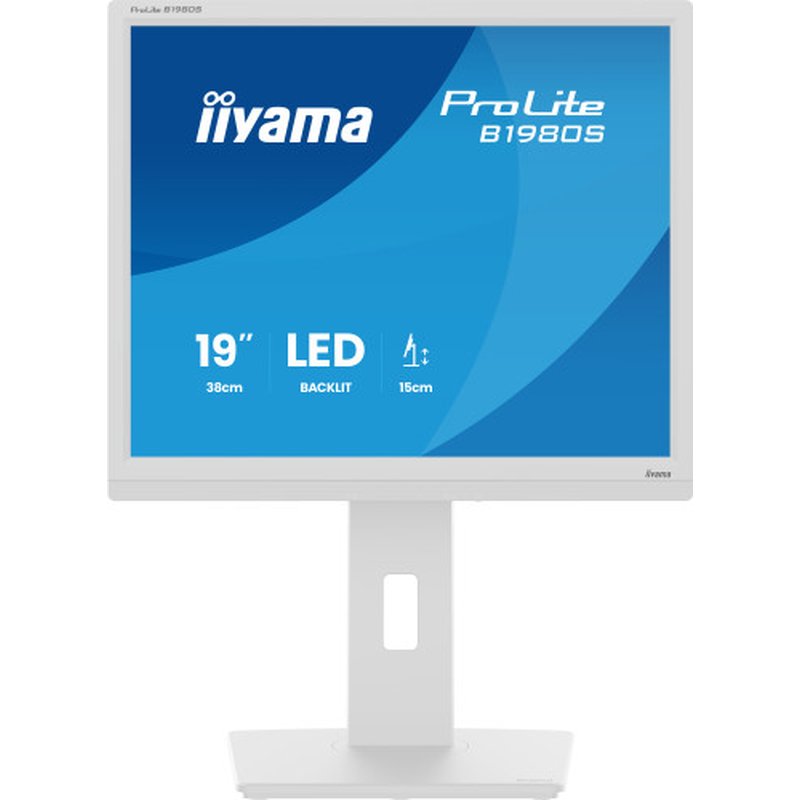 iiyama ProLite B1980S-W1 pantalla para PC 48,3 cm (19") 1280 x 1024 Pixeles SVGA LED Blanco - Imagen 13