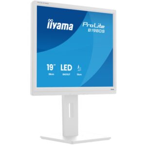 iiyama ProLite B1980S-W1 pantalla para PC 48,3 cm (19") 1280 x 1024 Pixeles SVGA LED Blanco