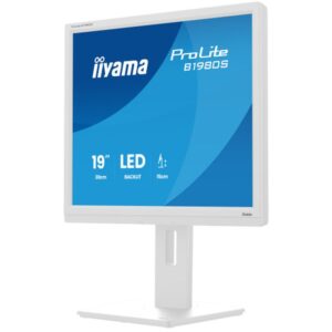 iiyama ProLite B1980S-W1 pantalla para PC 48,3 cm (19") 1280 x 1024 Pixeles SVGA LED Blanco