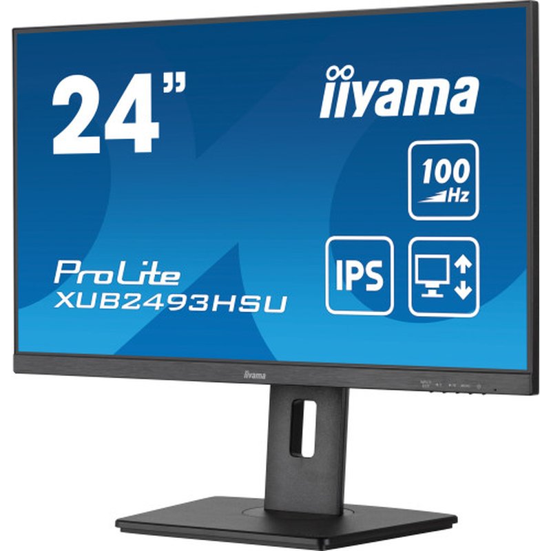 iiyama XUB2493HSU-B7 pantalla para PC 60,5 cm (23.8") 1920 x 1080 Pixeles Full HD LED Negro - Imagen 6