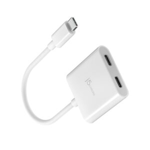 j5create JCA164 0,1 m USB Tipo C Blanco j5create JCA164 0,1 m USB Tipo C Blanco