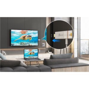 j5create JVAW76MAX Receptor AV Blanco j5create JVAW76MAX Receptor AV Blanco