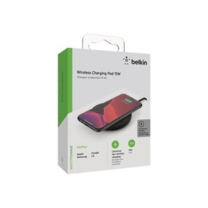 Alternative view of 15W Wireless Charging Pad with PSU+USB