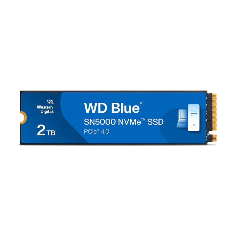 2TB WD BLUE SN5000 NVME SSD INT 2TB WD BLUE SN5000 NVME SSD INT