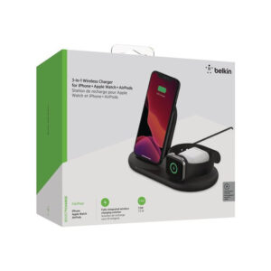 3-in-1 Wireless Pad/Stand/Apple Watch