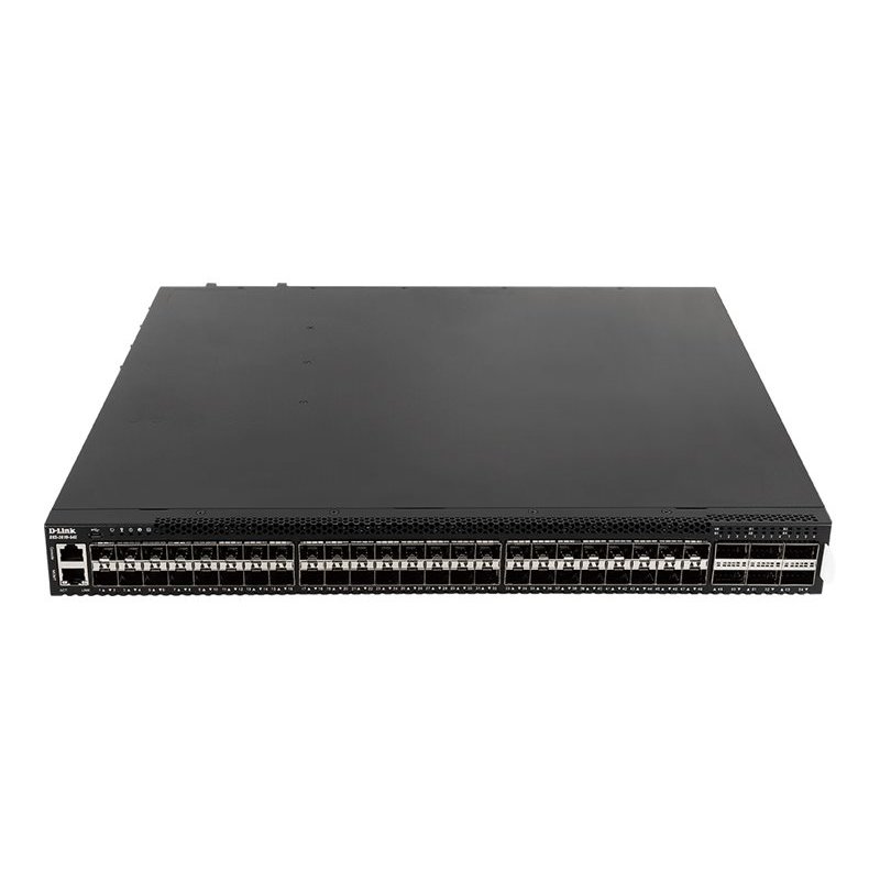 48 x 1/10GbE SFP/SFP+Ports und 6 x 40/1