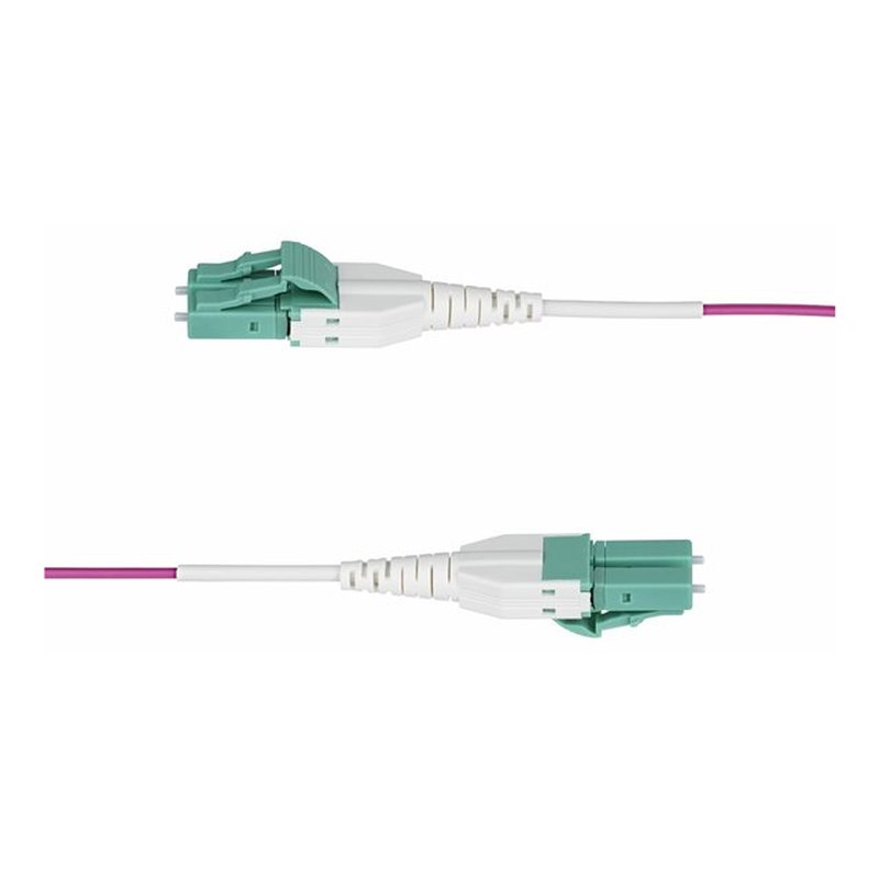 StarTech.com Cable de Fibra Óptica Multimodo OM4 LC a LC UPC de 50m - 50/125µm - 40G/100G - Violeta Érica - LOMMF/VCSE - Cable Uniboot de Fibra - Clasificación Riser OFNR StarTech.com Cable de Fibra Óptica Multimodo OM4 LC a LC UPC de 50m - 50/125µm - 40G/100G - Violeta Érica - LOMMF/VCSE - Cable Uniboot de Fibra - Clasificación Riser OFNR - Imagen 4