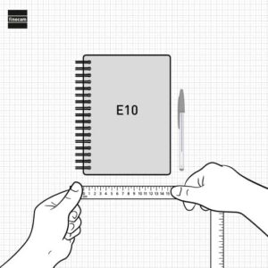 AGENDA 16 MESES SEPTIEMBRE 2025-DICIEMBRE 2026 HAIKU E10-155X212 SEMANA VISTA HORIZONTAL NEGRO+ FINOCAM 627400126