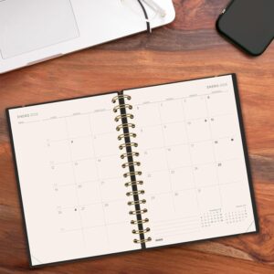 AGENDA 16 MESES SEPTIEMBRE 2025-DICIEMBRE 2026 HAIKU E10-155X212 SEMANA VISTA HORIZONTAL NEGRO+ FINOCAM 627400126