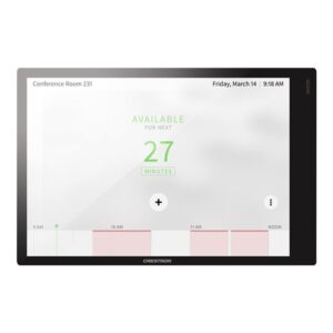 7" Room Scheduling TouchScreen LB BK