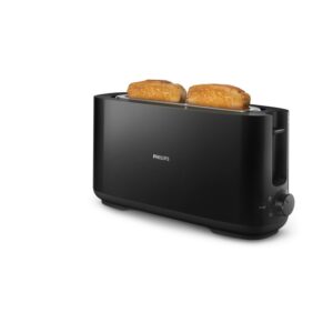 Philips Daily Collection HD2590/90 Tostadora - ranura larga, negro