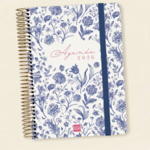 Alternative view of AGENDA 16 MESES SEPTIEMBRE 2025-DICIEMBRE 2026 CLOE E10-155X212 SEMANA VISTA HORIZONTAL AZUL+ FINOCAM 627100126