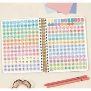 Alternative view of AGENDA 16 MESES SEPTIEMBRE 2025-DICIEMBRE 2026 CLOE E10-155X212 SEMANA VISTA HORIZONTAL ROSA+ FINOCAM 627100226