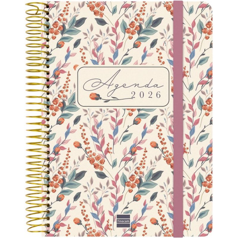 AGENDA 16 MESES SEPTIEMBRE 2025-DICIEMBRE 2026 CLOE E10-155X212 SEMANA VISTA HORIZONTAL ROSA+ FINOCAM 627100226 AGENDA 16 MESES SEPTIEMBRE 2025-DICIEMBRE 2026 CLOE E10-155X212 SEMANA VISTA HORIZONTAL ROSA+ FINOCAM 627100226 - Imagen 3