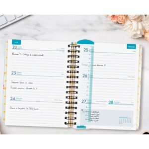 Alternative view of AGENDA DOCENTE 2025-2026 MAGISTRAL DESIGN 4º 155X212 SEMANA VISTA HORIZONTAL FLOWERS+ FINOCAM 533580226