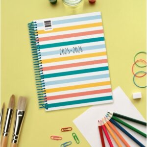 Alternative view of AGENDA ESCOLAR 2025-2026 DIVA 4º 155X212 1DIA PAGINA COLORS+ FINOCAM 536160526