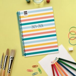 Alternative view of AGENDA ESCOLAR 2025-2026 DIVA 4º 155X212 SEMANA VISTA HORIZONTAL COLORS+ FINOCAM 536140526