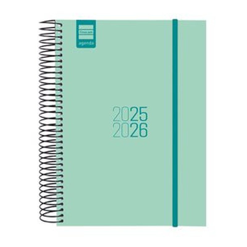 AGENDA ESCOLAR 2025-2026 ESPIR E10-155X212 1DIA PAGINA TURQUESA+ FINOCAM 633120126 AGENDA ESCOLAR 2025-2026 ESPIR E10-155X212 1DIA PAGINA TURQUESA+ FINOCAM 633120126