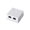 AISENS A139-0304 caja de conexiones de red Cat6 Blanco AISENS A139-0304 caja de conexiones de red Cat6 Blanco
