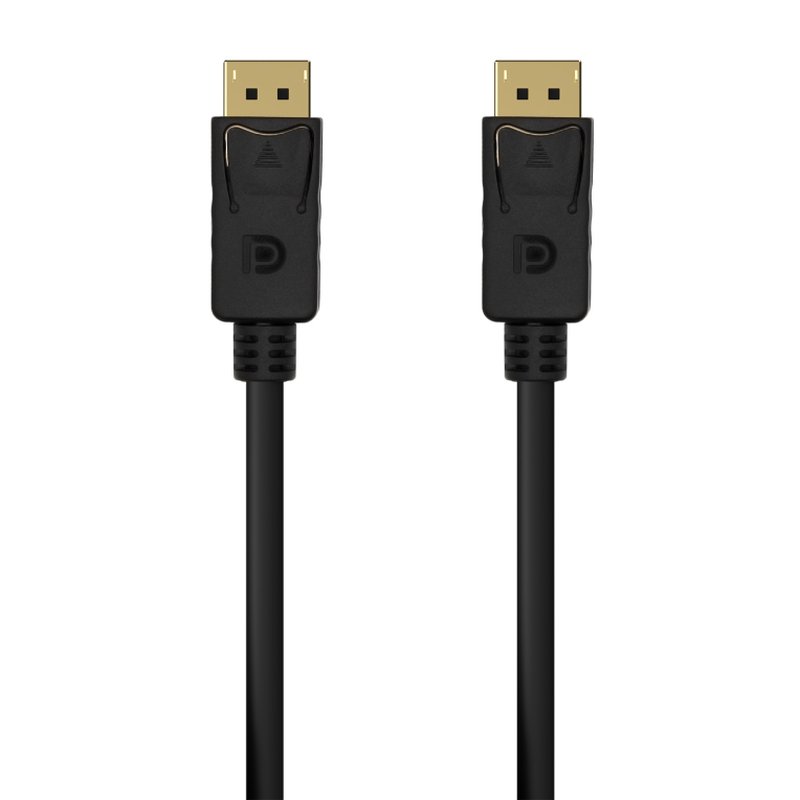 AISENS Cable DISPLAYPORT V1.2 4K@60Hz, DP/M-DP/M, Negro,1.5M AISENS Cable DISPLAYPORT V1.2 4K@60Hz, DP/M-DP/M, Negro,1.5M