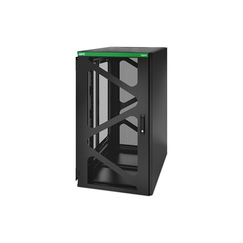 APC AR124SM armario rack 24U Rack o bastidor independiente Negro