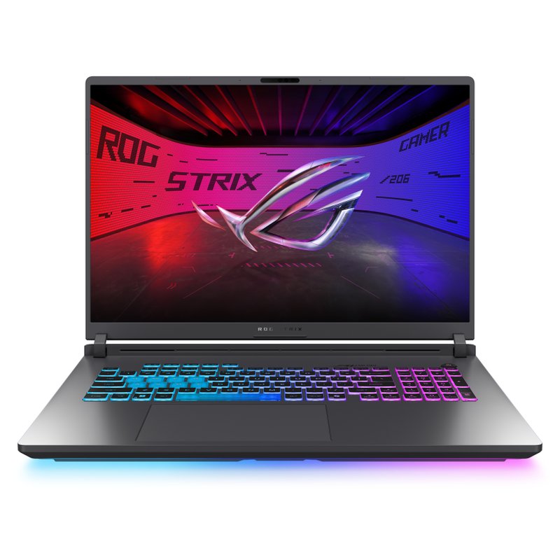 ASUS ROG Strix G18 G815JMR-S8051 - Ordenador Portátil Gaming de 18" WUXGA 144Hz (Intel Core i7-14650HX, 32GB RAM, 1TB SSD, NVIDIA RTX 5060 8GB, Sin Sistema Operativo) Gris Eclipse - Teclado QWERTY español