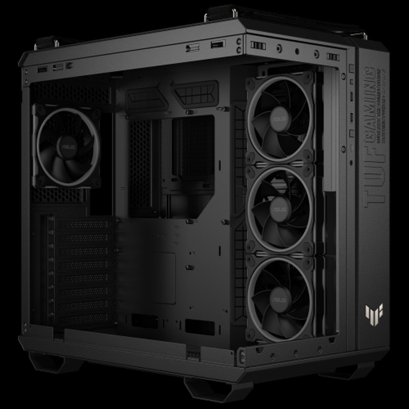 ASUS TUF GAMING GT502 Horizon TG ARGB Black Midi Tower Negro - Imagen 10